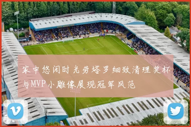 家中悠闲时光劳塔罗细致清理奖杯与MVP小雕像展现冠军风范
